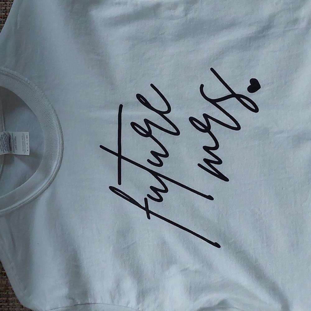 Bride Future Mrs White Long-sleeved top
